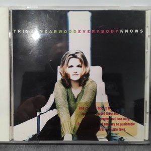 TRISHA YEARWOOD - EVERYBODY KNOWS - 1996 CD - 10 SONGS - PROMO COPY